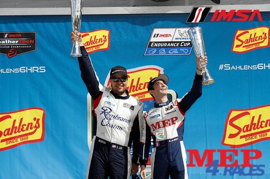MEP's Sponsored Racing Team glorious classification - LMP2 Pole and Victory for Gabriel Aubry at Watkins Glen Circuit - IMSA Series 5