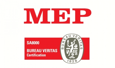 MEP achieves new Bureau Veritas certification: SA8000:2014 (Corporate Social Responsibility)