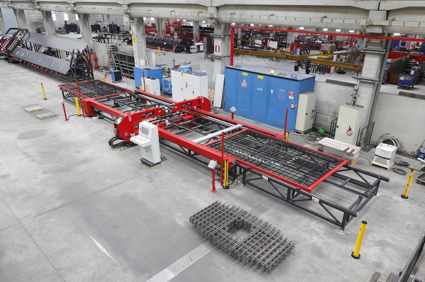 Mesh Simplex Weld plant: the ideal solution for Precast  2